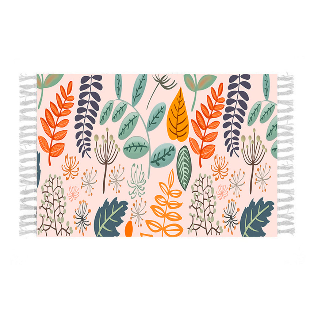 NNEAGS Alfombras de algodón suave tejidas a mano de 90 cm para sala de estar, dormitorio, decoración del hogar