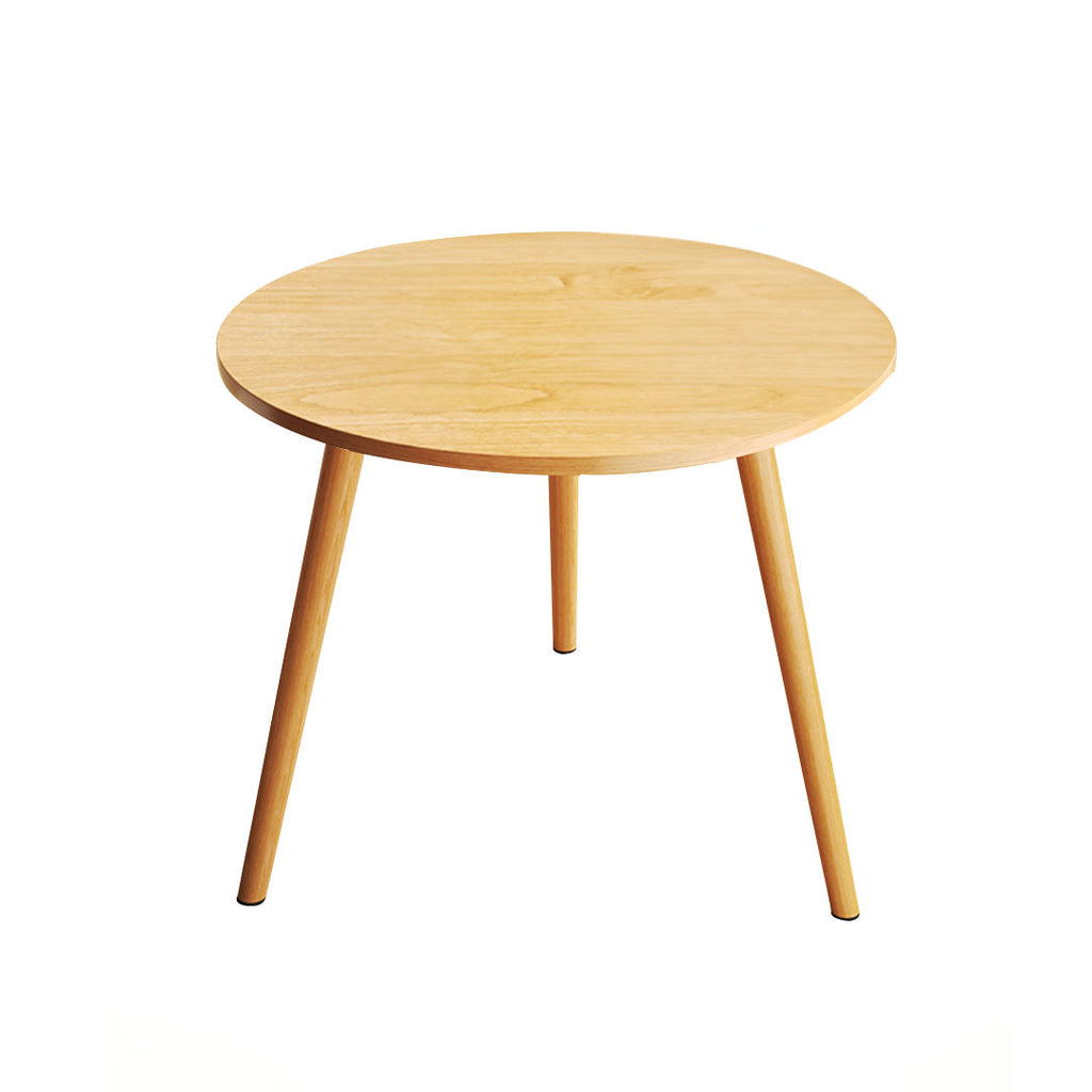 Mesa de centro auxiliar pequeña NNEAGS de nogal de 60 x 60 cm para sala de estar, balcón, decoración del hogar