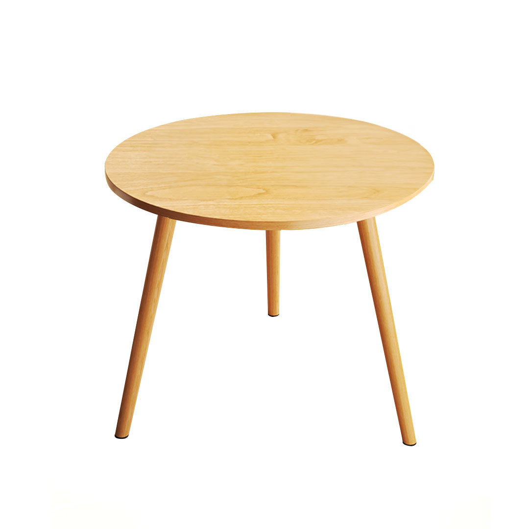 Mesa de centro auxiliar pequeña NNEAGS de nogal de 60 x 60 cm para sala de estar, balcón, decoración del hogar