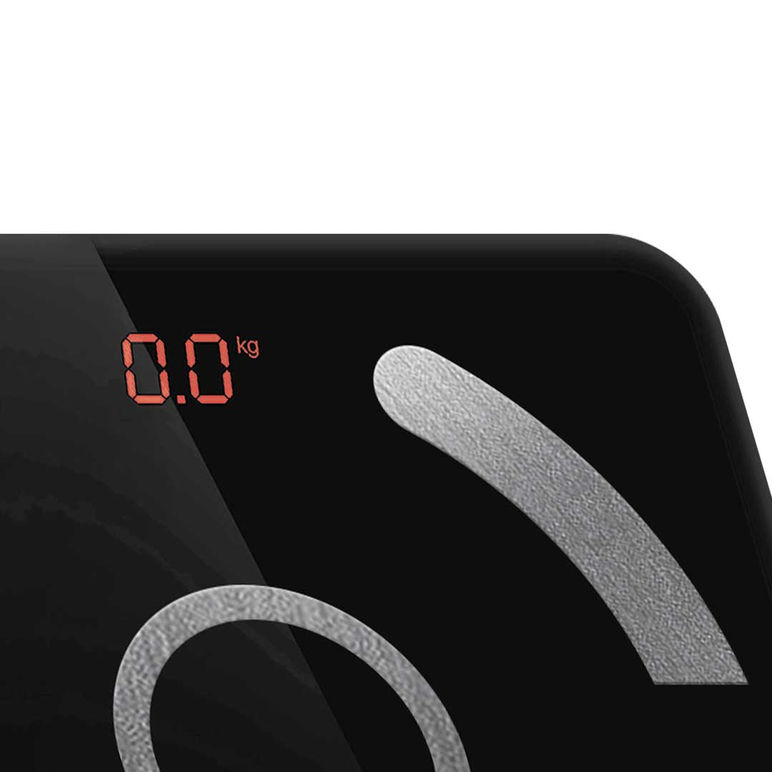 2X Wireless Bluetooth Digital Body Fat Scale Bathroom Weighing Scales Health Analyzer Weight Black NNEAGS