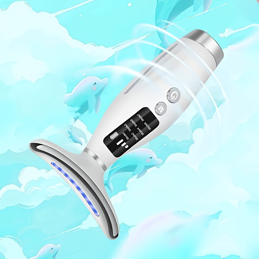 Masajeador de cuello y rostro con calefacción (7 en 1)