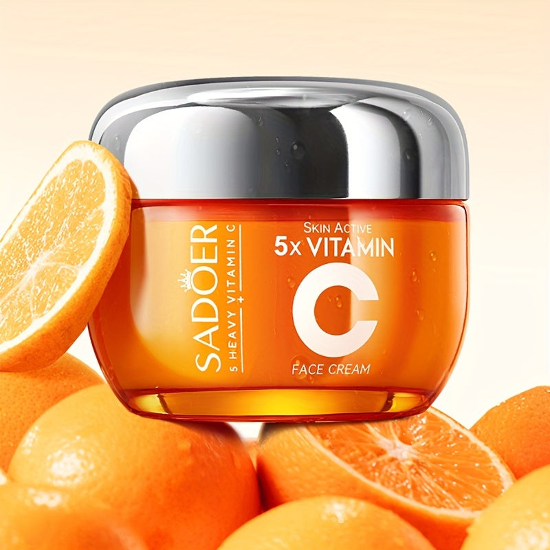 Set de cuidado facial hidratante con vitamina C (5 en 1)