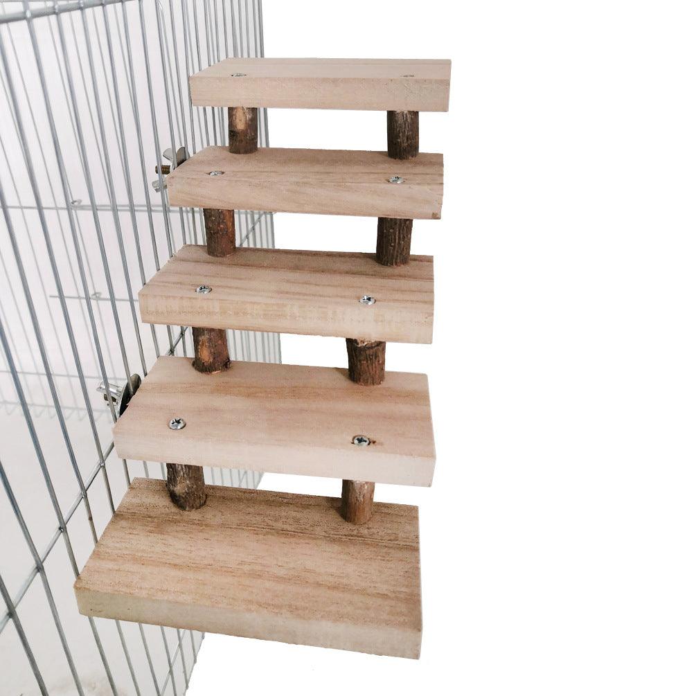 Wooden Pet Staircase Toy: A Fun And Functional Way To Keep Your Pet Active