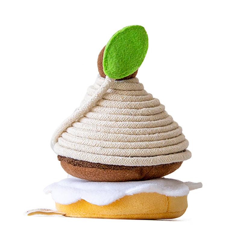 Pawsome Fleece Treat Seeker Interactive Pet Puzzle Toy