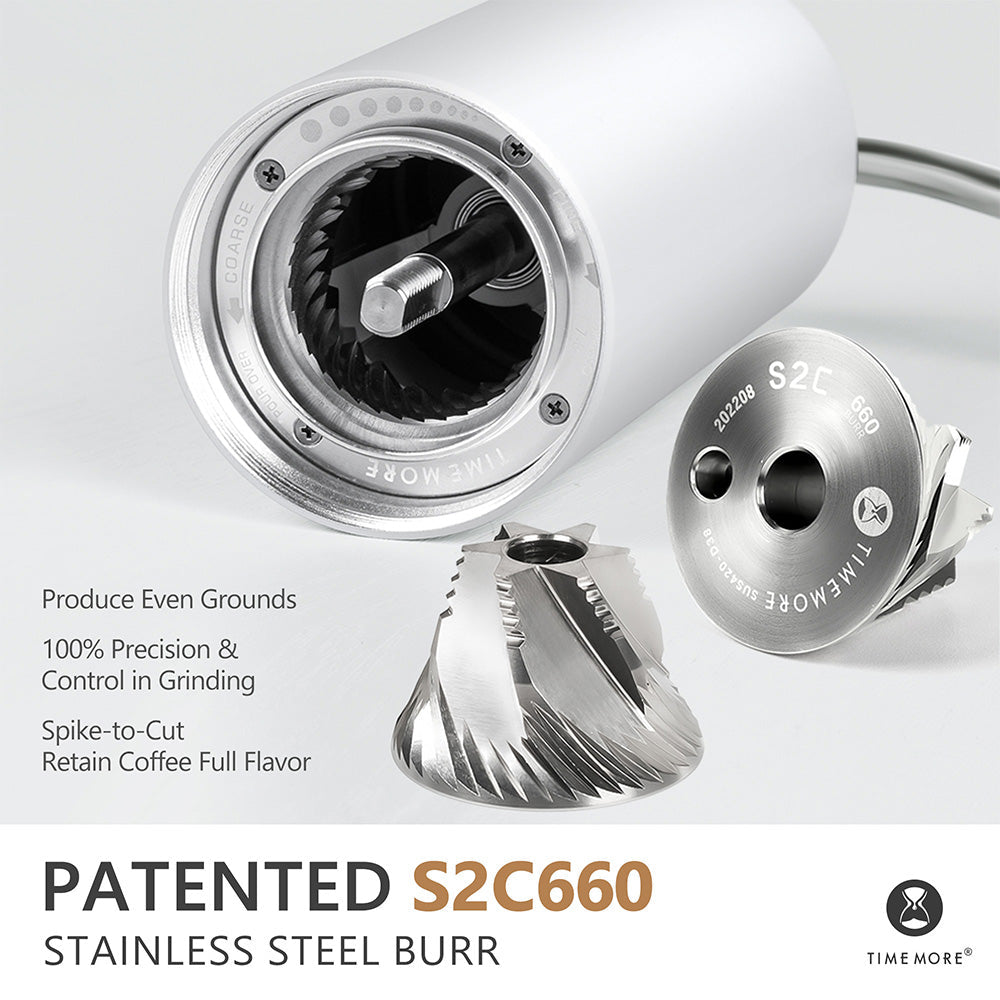 TIMEMORE Manual Coffee Grinder Chestnut C3 Max Black(Best Seller)