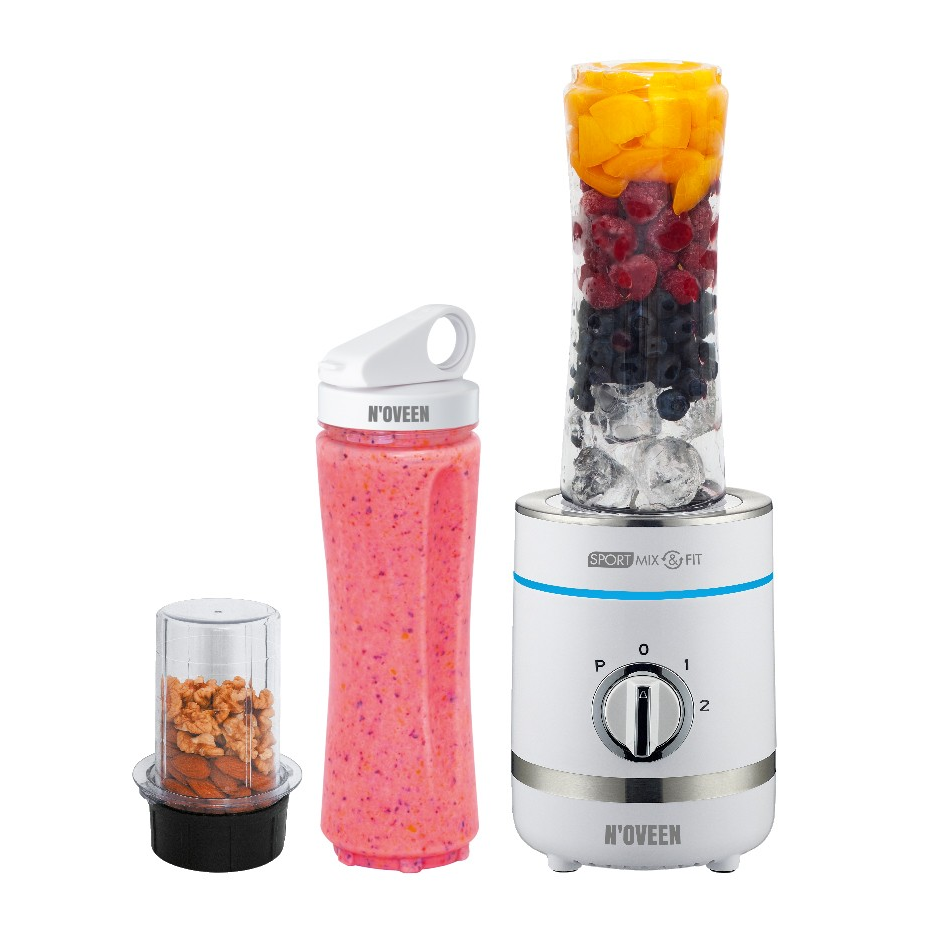 Sport Mix & Fit SB1100 Blender - White (NOVEENSB1100WHITE) N'oveen