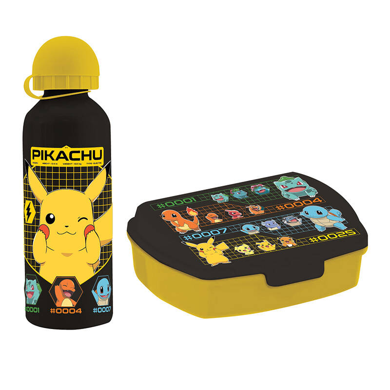 Lonchera y botella de agua KiDS (licencia Pokémon KiDS) (PK00035) 