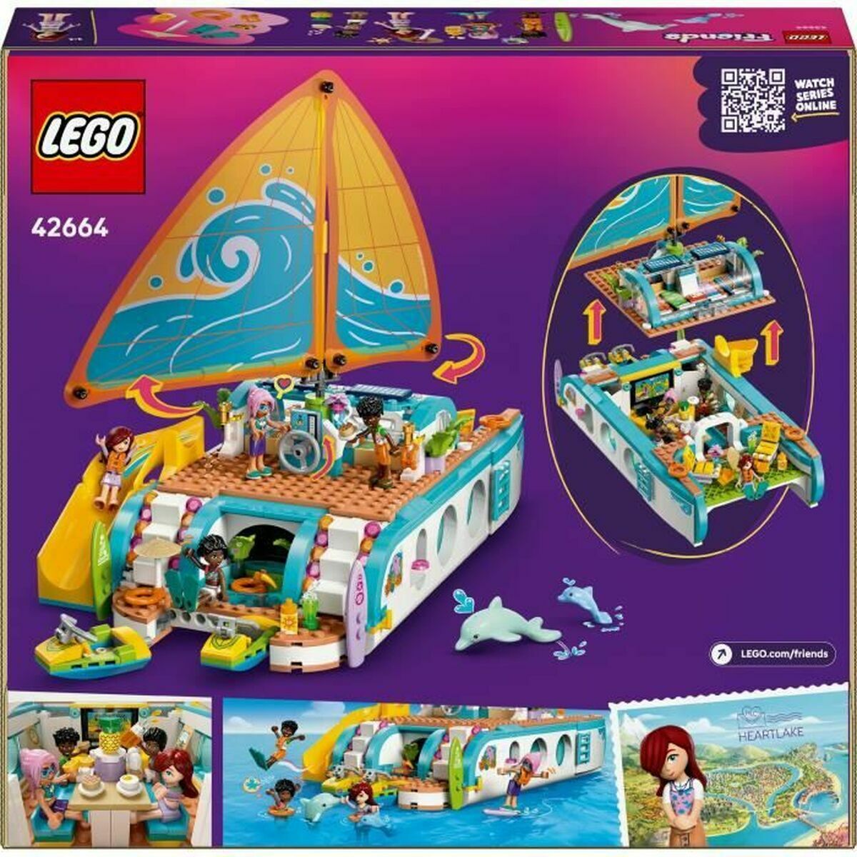 Juego de construcción Lego Moana