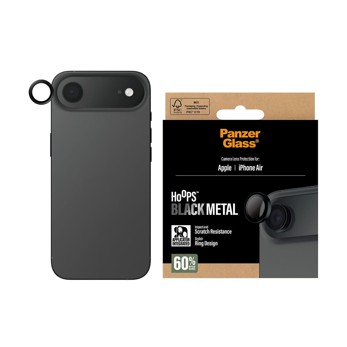 Protector de pantalla Panzer Glass PG66497 para Apple iPhone 17 Pro Max
