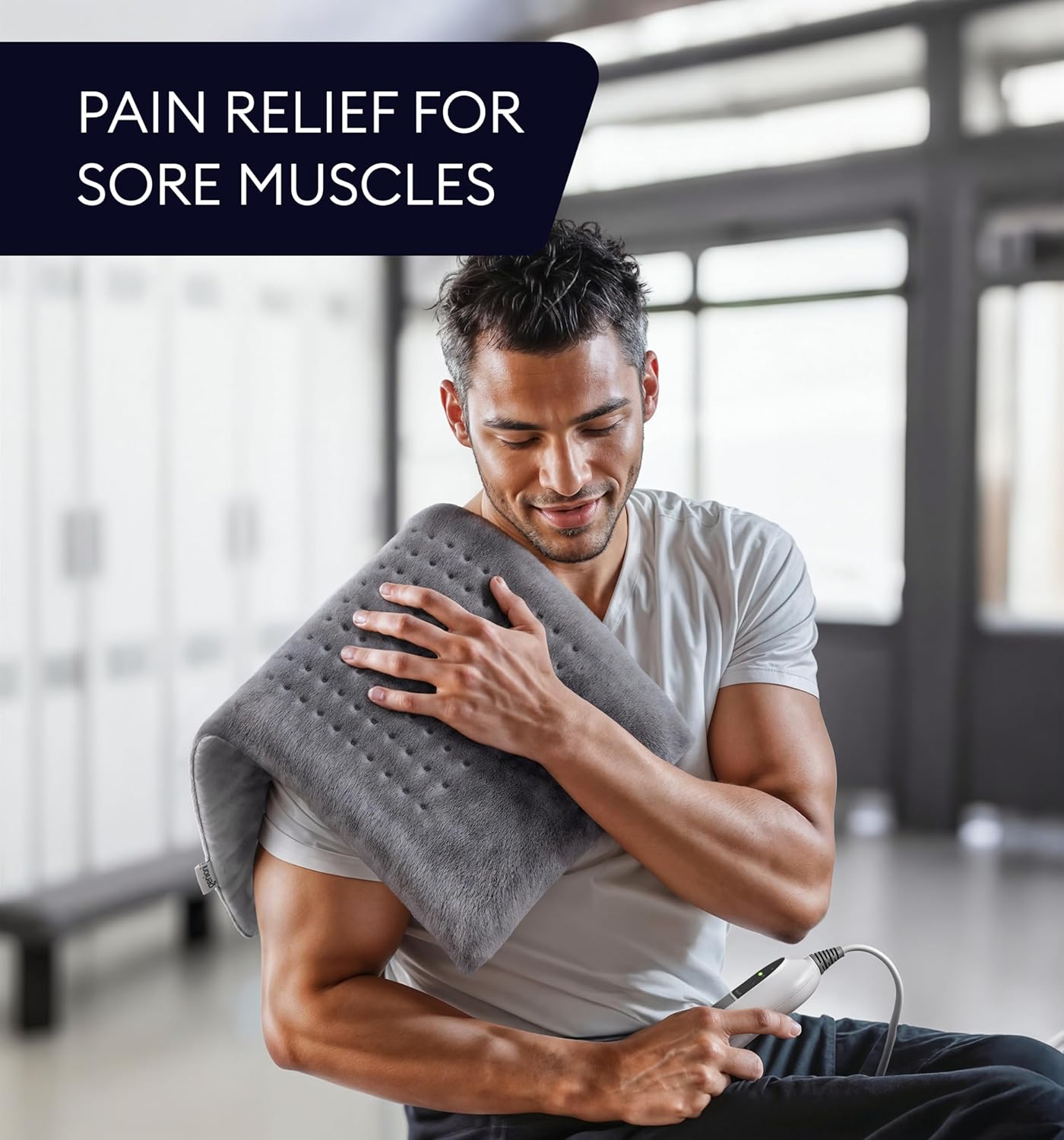 Heating Pad XXL, Soft Gray