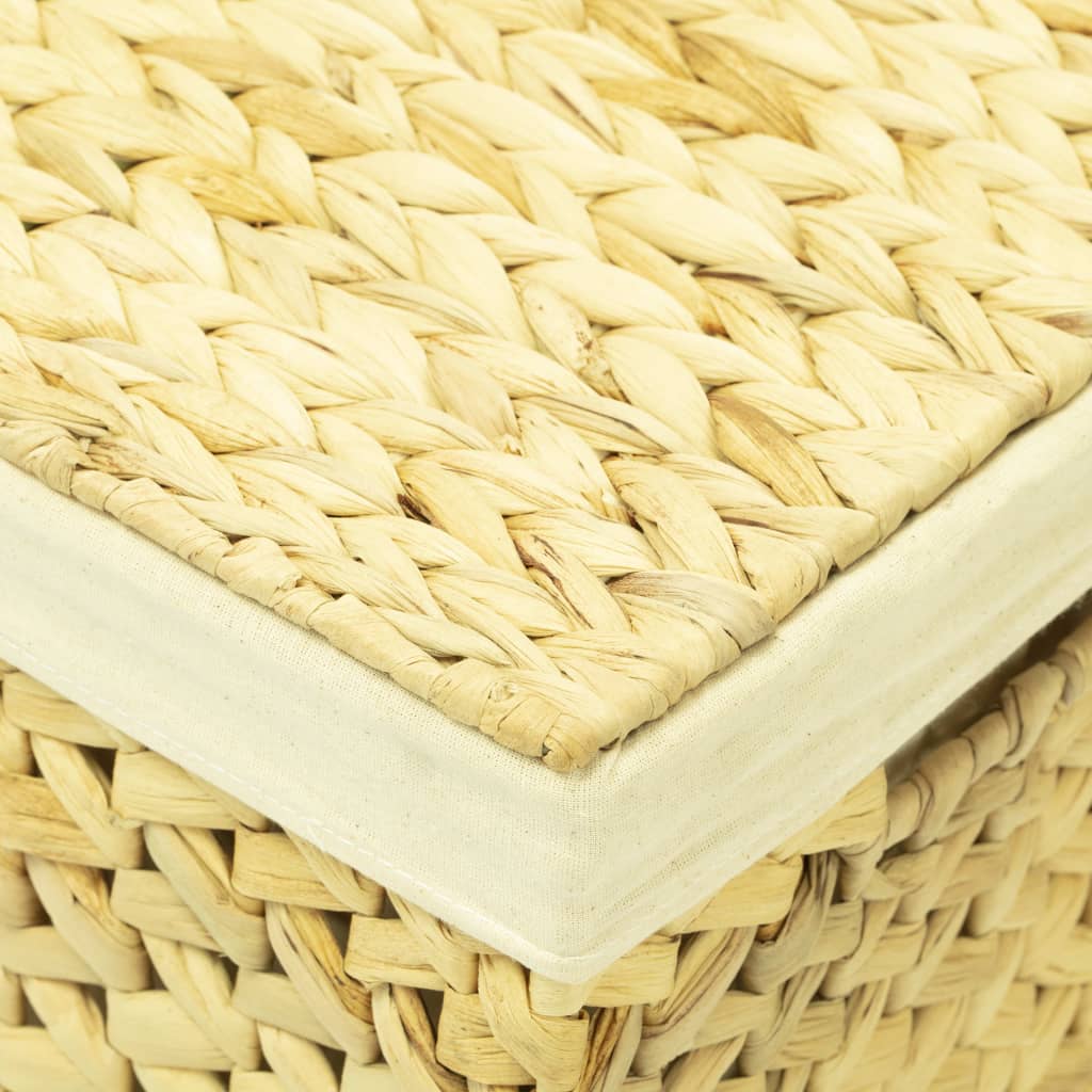 vidaXL 4 Piece Bathroom Set Water Hyacinth