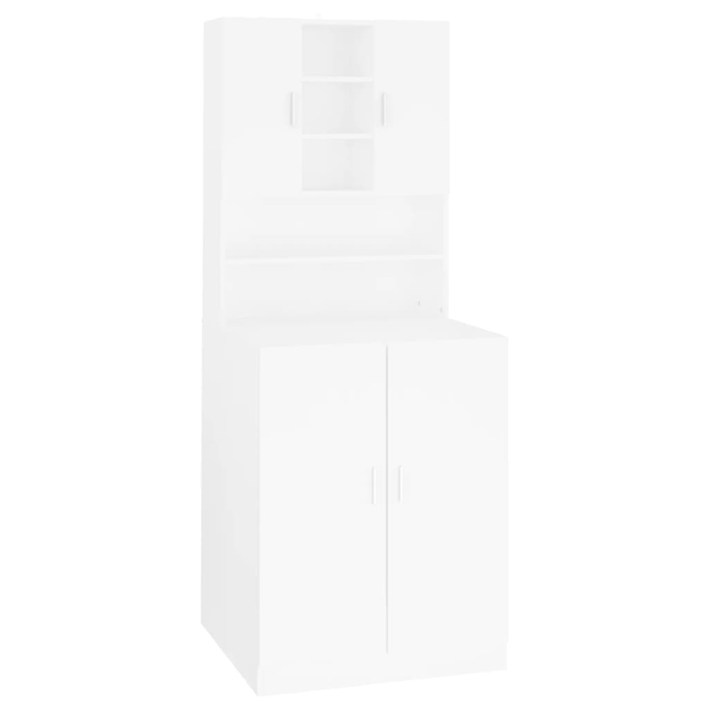 NNEVL Washing Machine Cabinet White