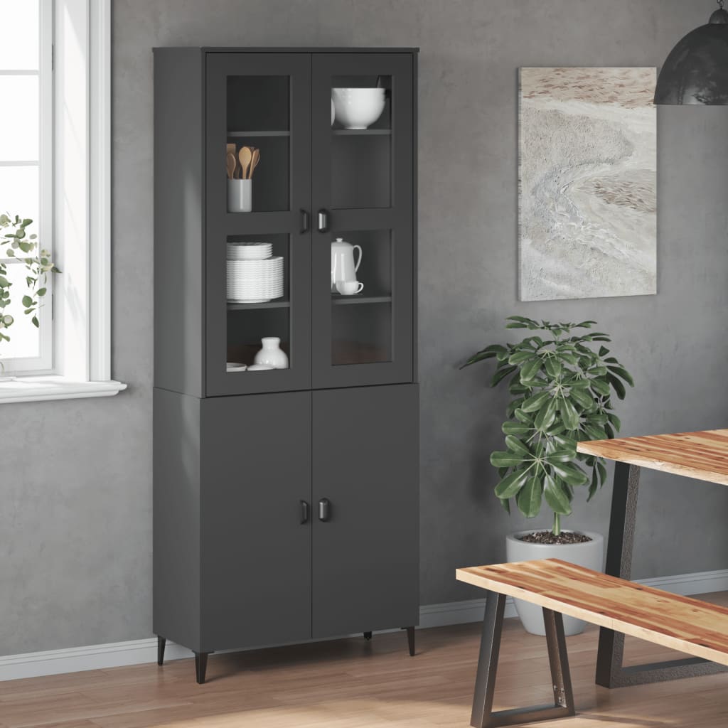 vidaXL Tischplatte für Highboard-Schrank/Sideboard, Wohnzimmer, Massivholz Kiefer