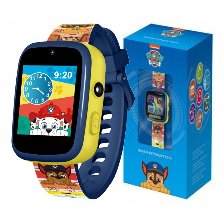Reloj inteligente Euroswan para niños con 6 funciones. Patrulla Canina. PW19836. 