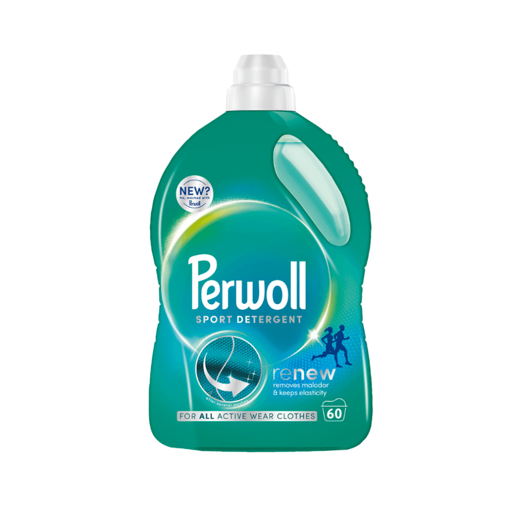 Detergent lichid pentru rufe Perwoll Renew Sport, 60 spalari, 3000 ml (9000101809930)