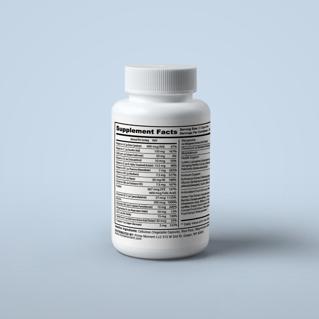 Multivitaminas completas para hombres