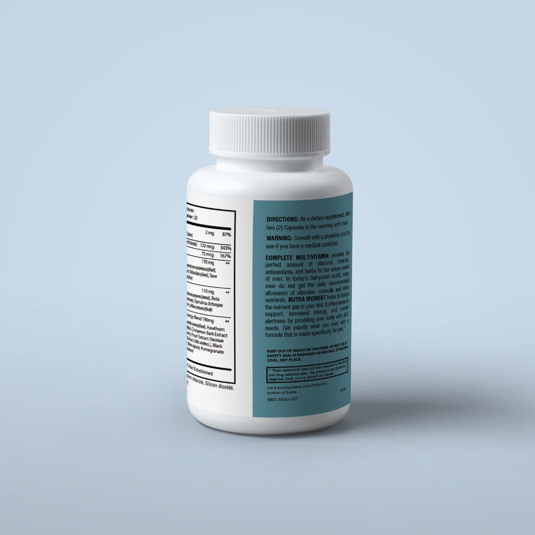 Multivitaminas completas para hombres