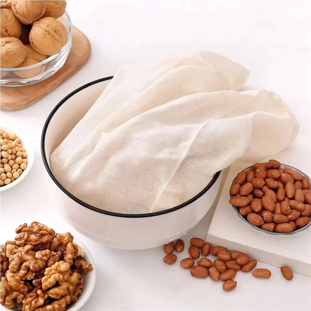 Herramientas de filtro de cocina de gasa de algodón