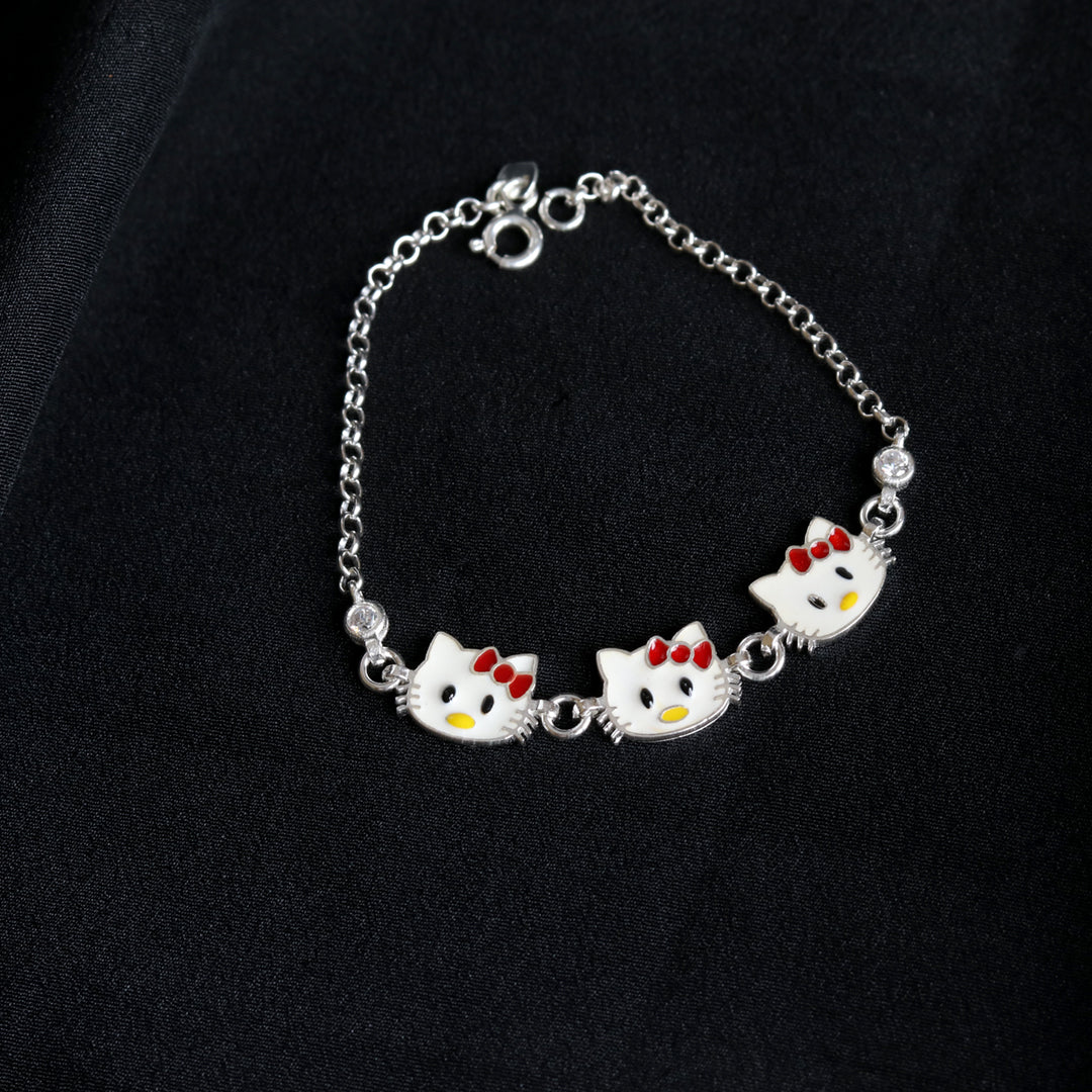 kids kitty Bracelet