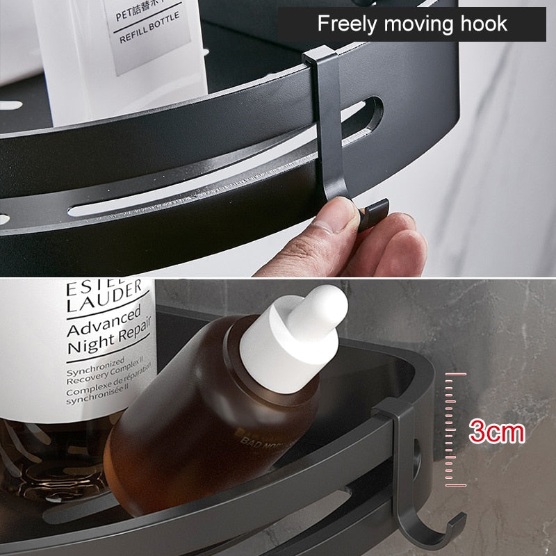 NNEOBA Bathroom Shelf Organizer Storage Rack