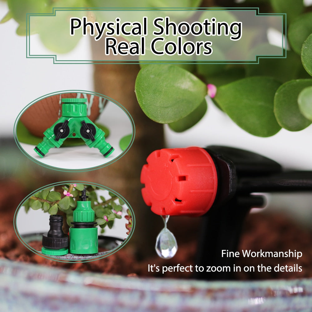 Manguera de jardín de riego automático