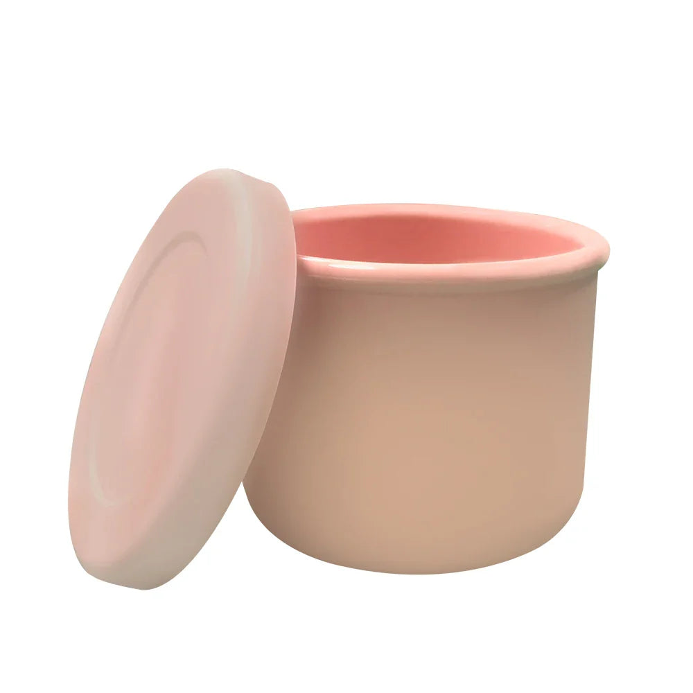 Venta al por mayor, stock listo, funda de silicona ecológica para recipiente para microondas, horno, fiambrera de oficina, juego de vajilla, tazón, taza