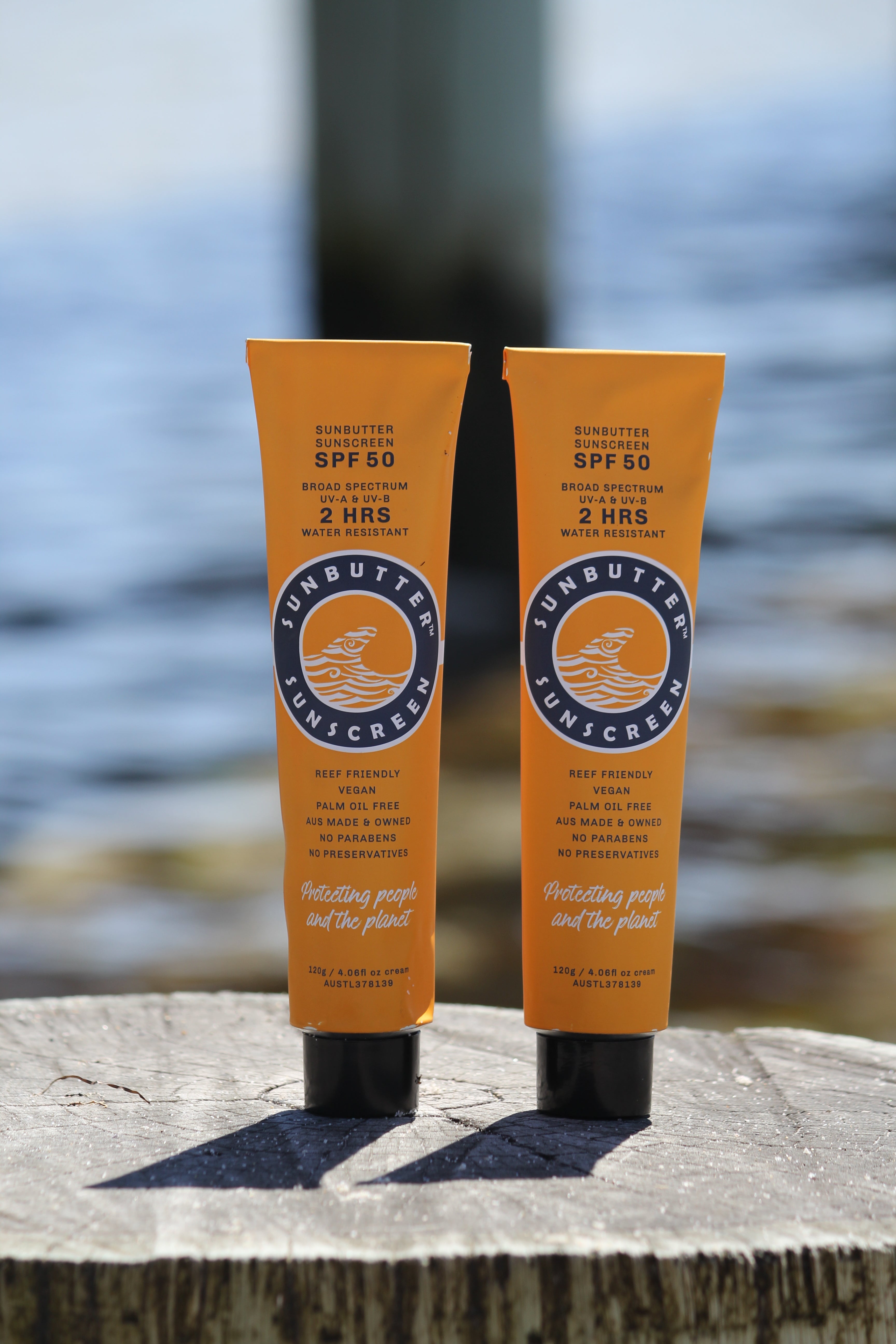 Tubo SunButter Skincare SPF50 - 120 g - ¡paquete de 2!