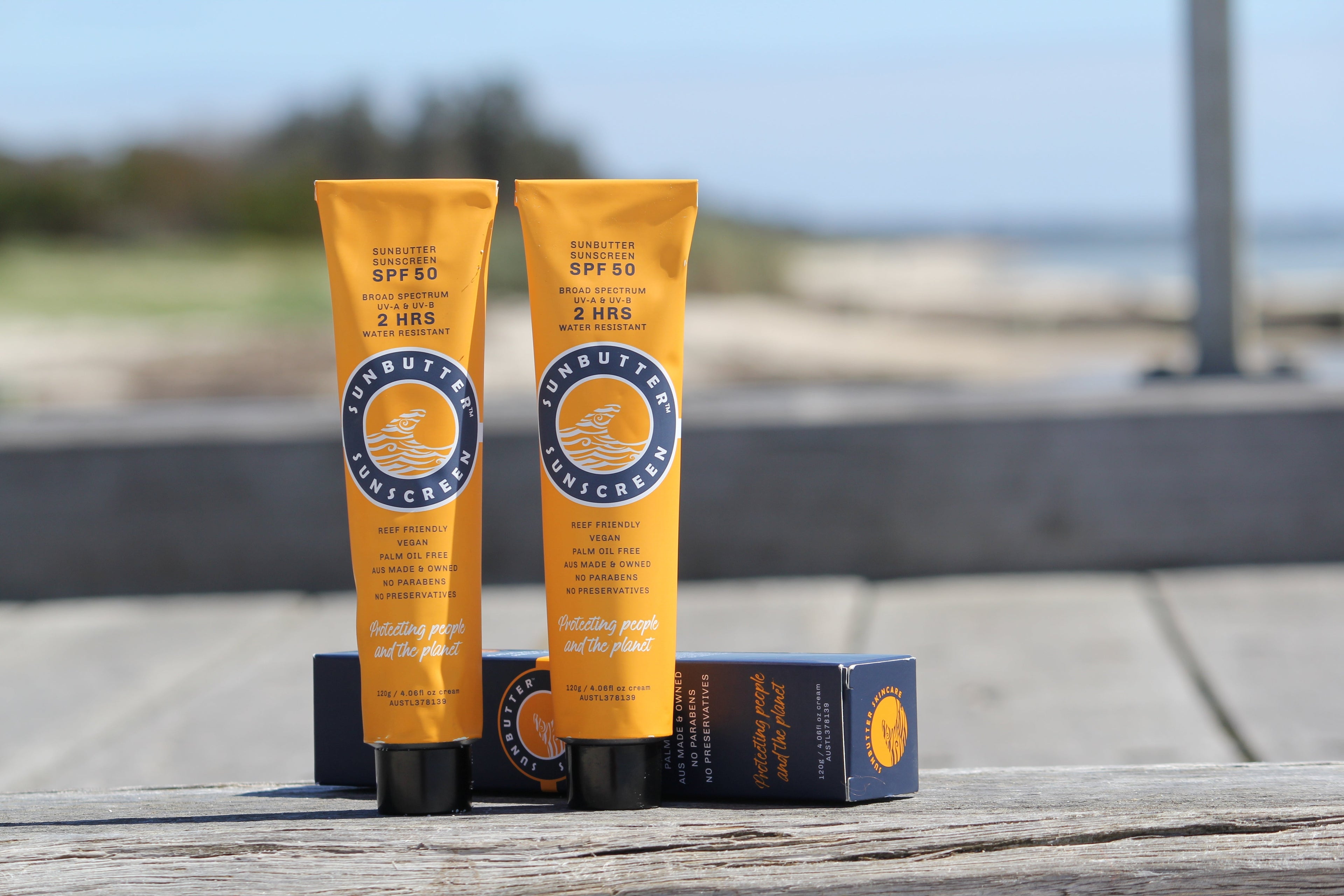 Tubo SunButter Skincare SPF50 - 120 g - ¡paquete de 2!