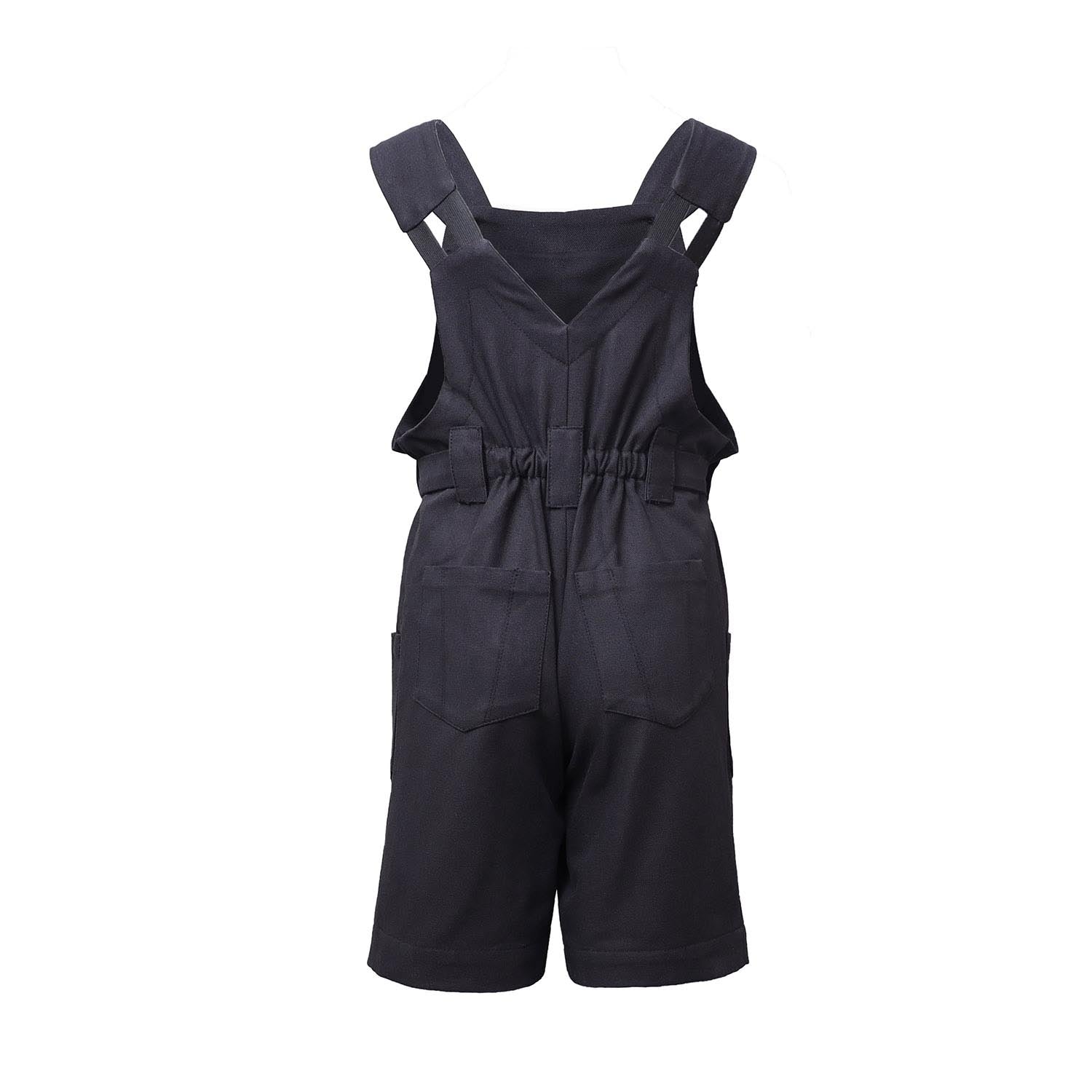 Kids Black Overall