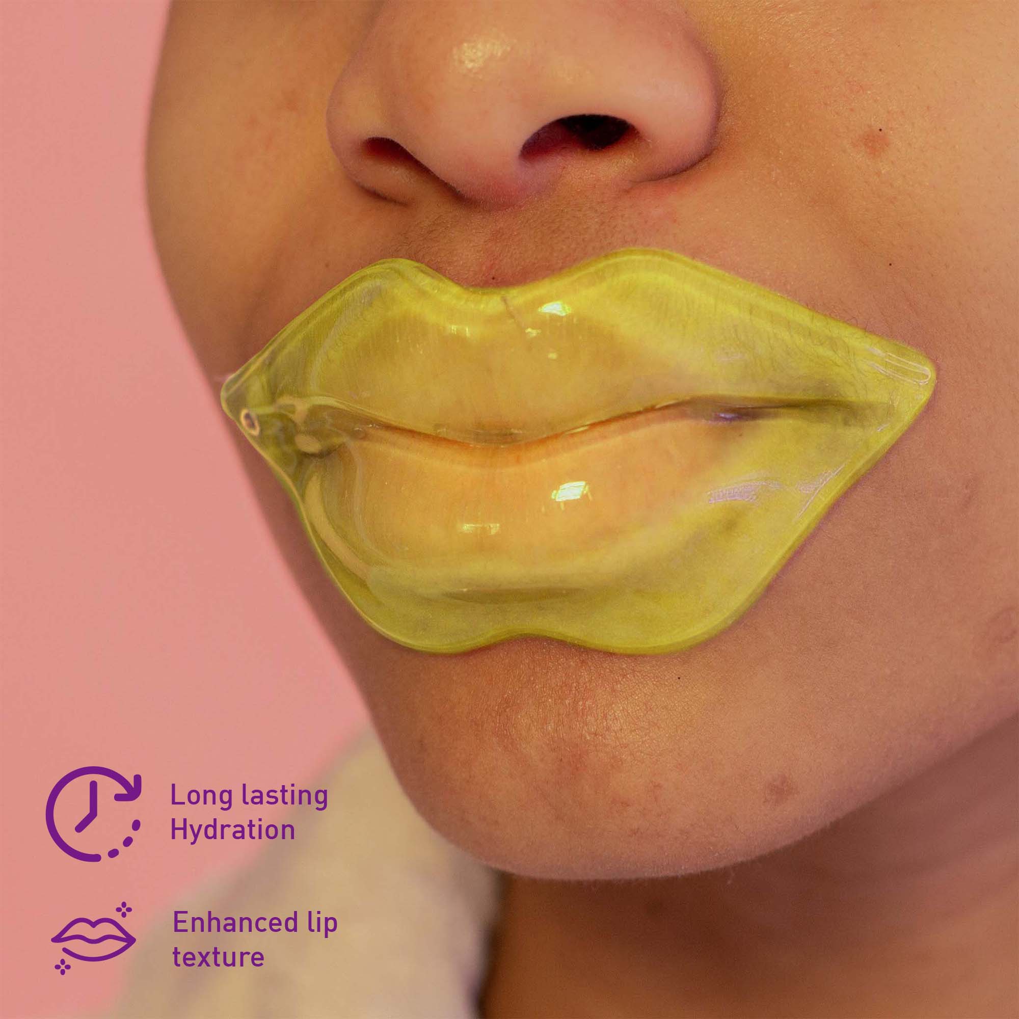 Paquete de cuidado de la piel Pursonic listo para spa: vaporizador facial y mascarillas hidratantes para labios (paquete de 6)