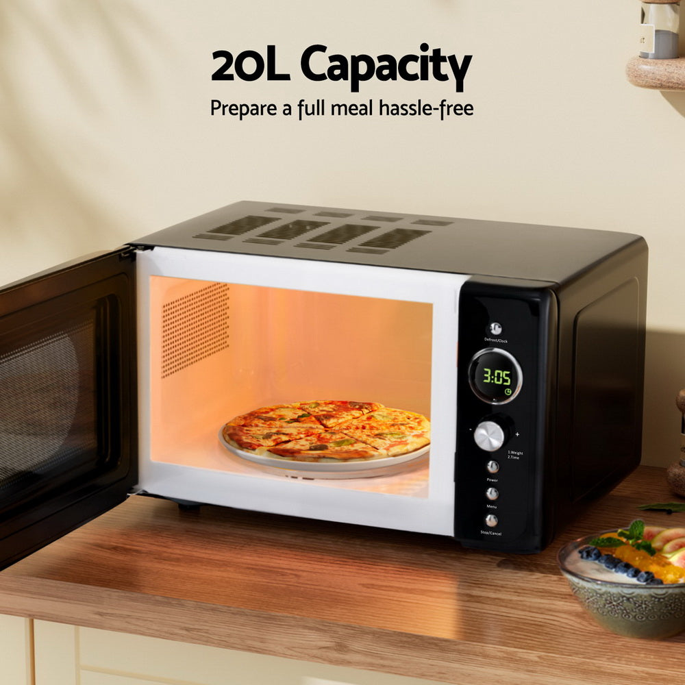Horno microondas NNEDSZ Devanti 20L 700W Negro