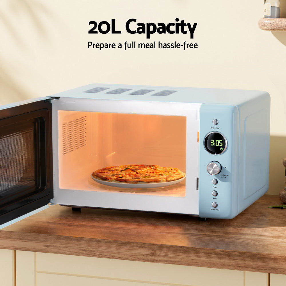 Horno microondas NNEDSZ Devanti 20L 800W Azul