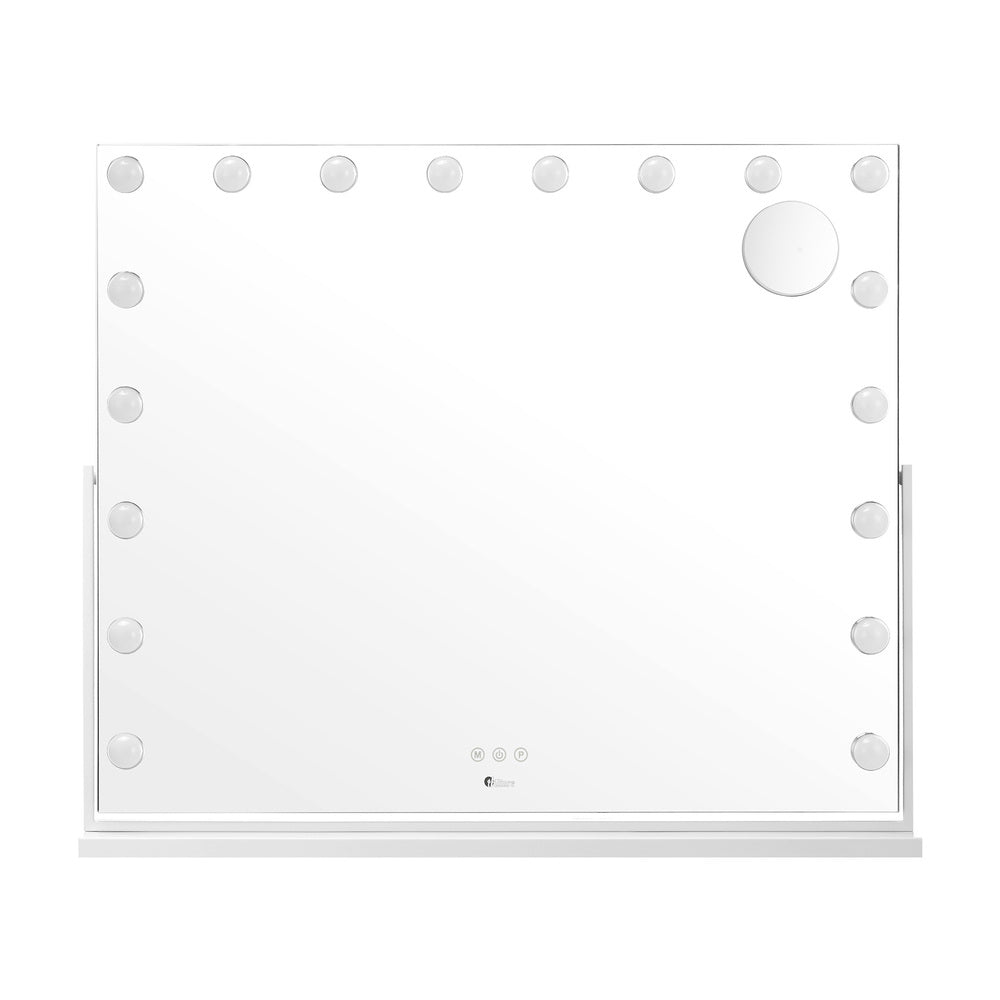 NNEED Makeup Mirrors LED Bluetooth Rotatable 80x65cm