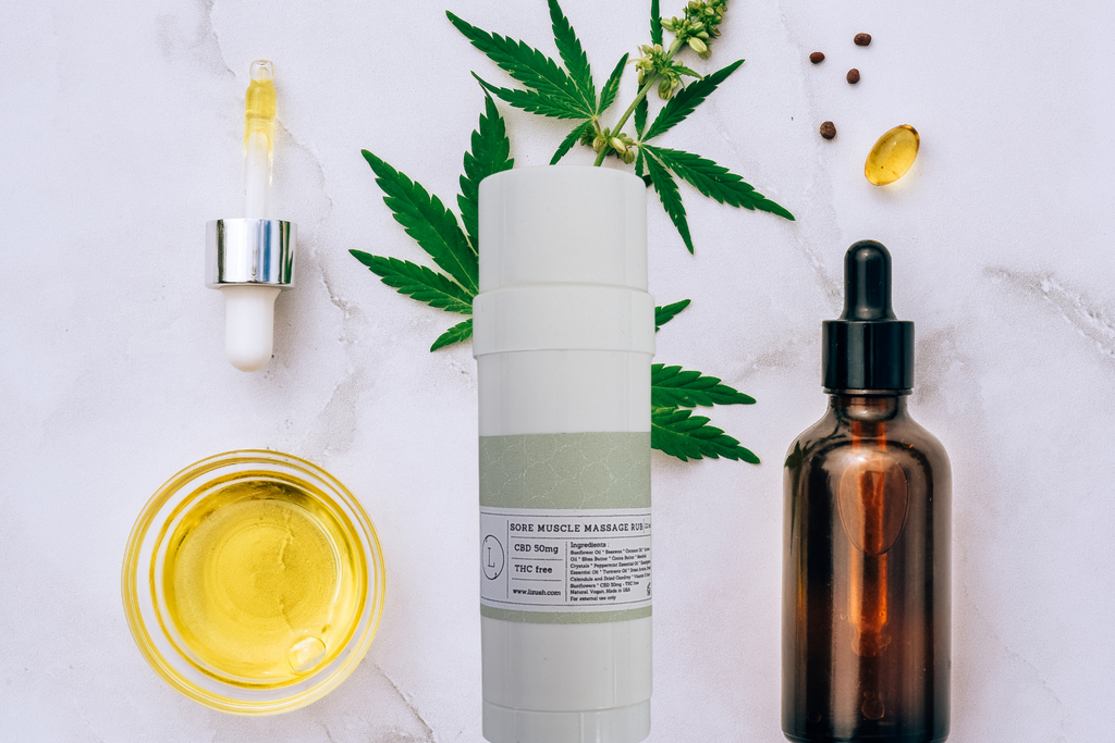 Bálsamo de CBD para el alivio muscular. Ideal para regalar a hombres, papás, deportistas y corredores. Árnica, ideal para deportes, yoga, fútbol y fiestas (sin THC).