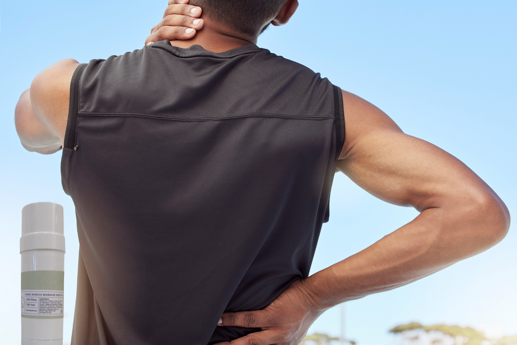 Bálsamo de CBD para el alivio muscular. Ideal para regalar a hombres, papás, deportistas y corredores. Árnica, ideal para deportes, yoga, fútbol y fiestas (sin THC).