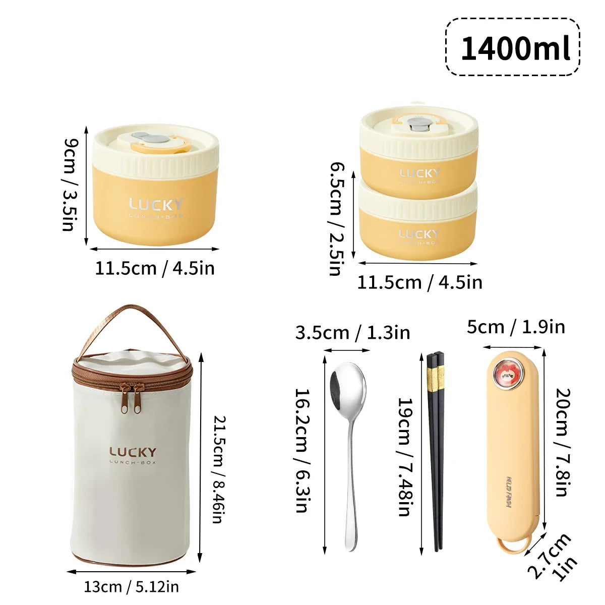 Lonchera térmica portátil sellada WORTHBUY para niños, apilable, apta para microondas, de acero inoxidable 304, contenedor de alimentos aislado.