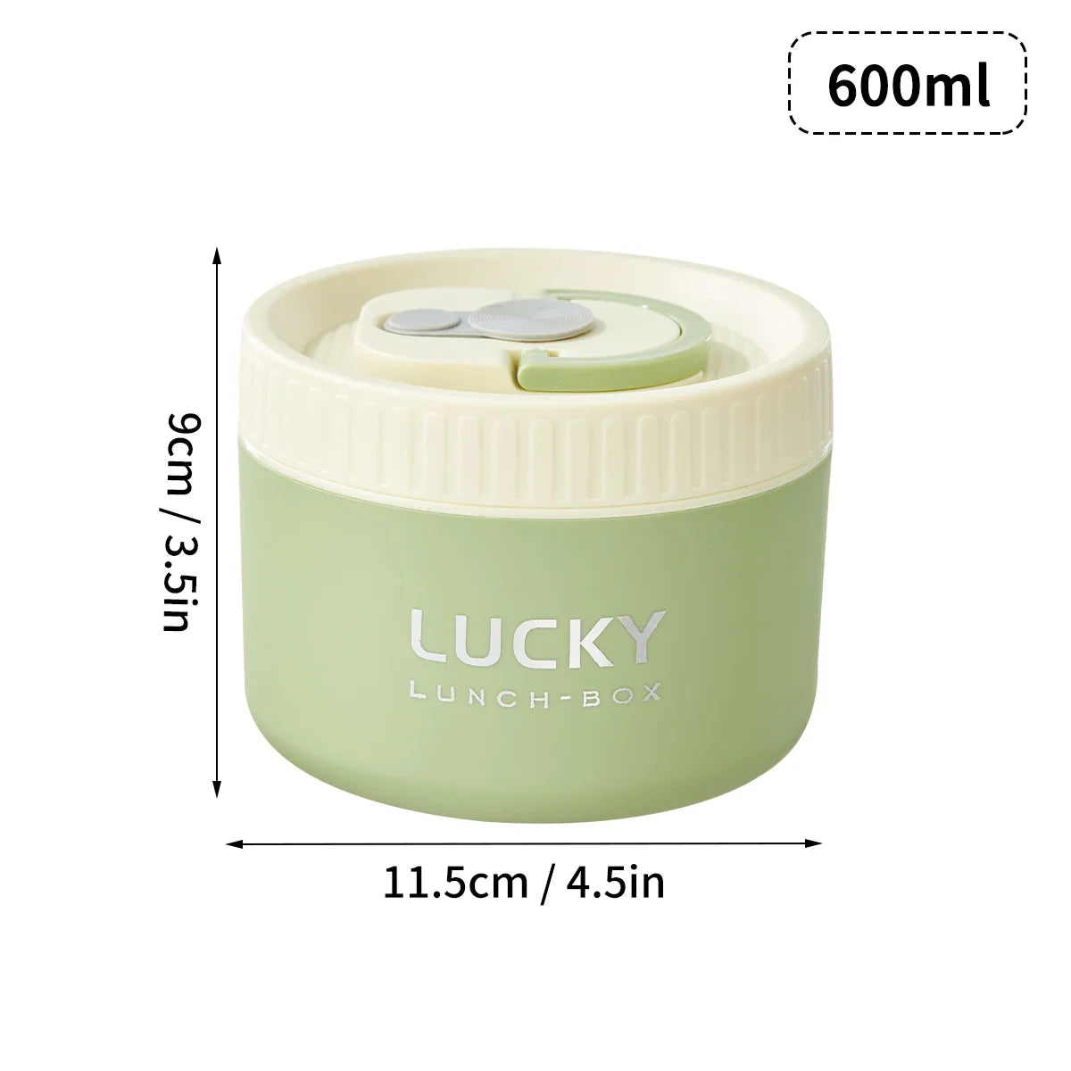 Lonchera térmica portátil sellada WORTHBUY para niños, apilable, apta para microondas, de acero inoxidable 304, contenedor de alimentos aislado.