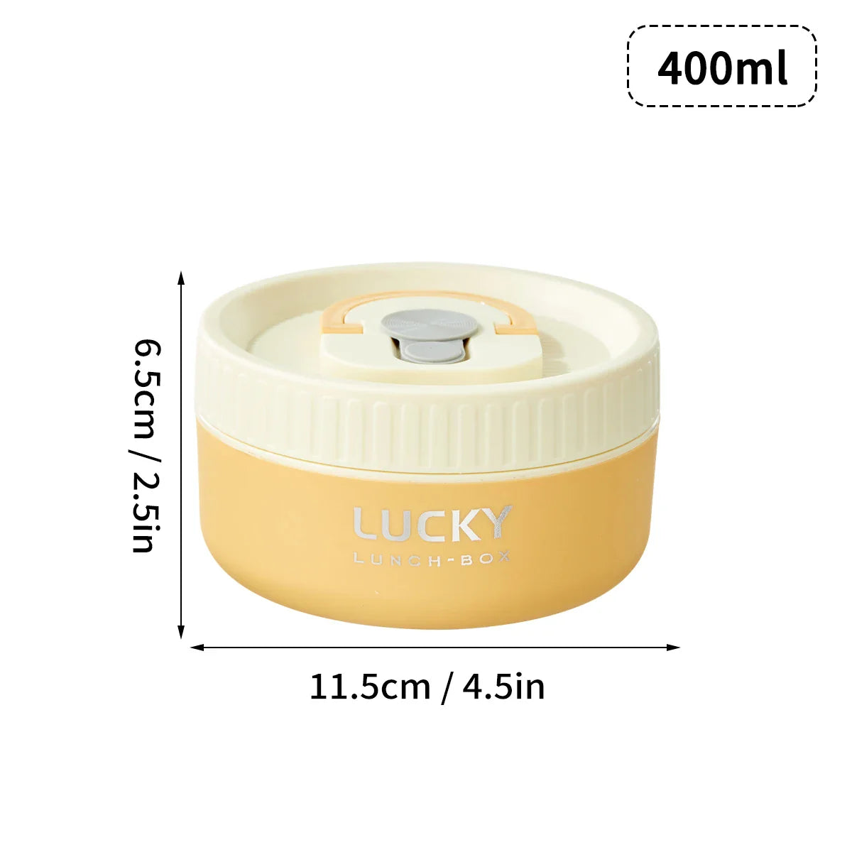 Lonchera térmica portátil sellada WORTHBUY para niños, apilable, apta para microondas, de acero inoxidable 304, contenedor de alimentos aislado.