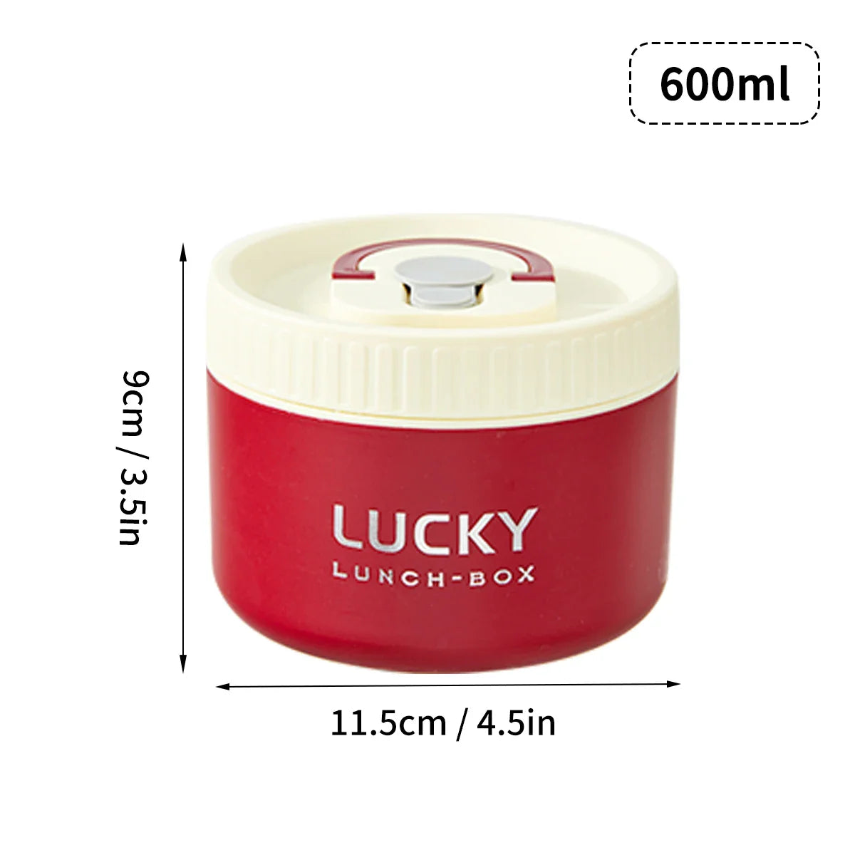Lonchera térmica portátil sellada WORTHBUY para niños, apilable, apta para microondas, de acero inoxidable 304, contenedor de alimentos aislado.