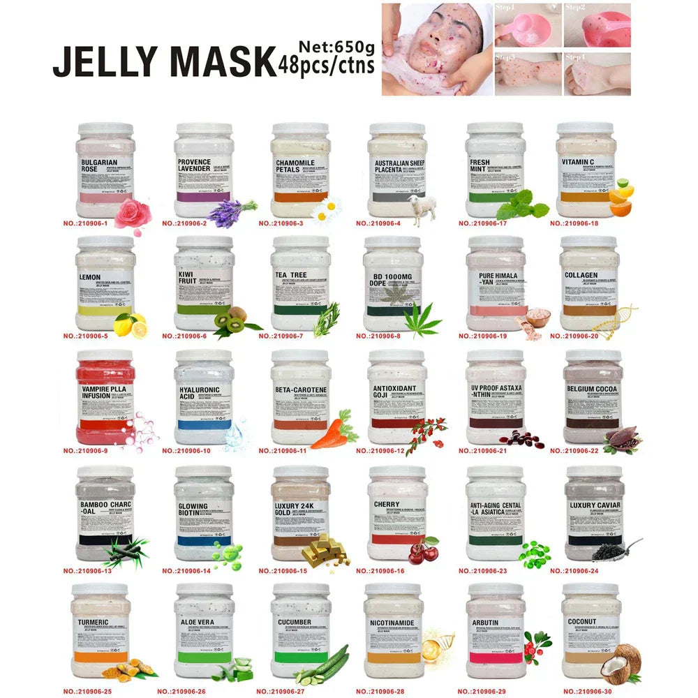 Mascarilla hidratante en polvo de colágeno NNEOBA - White Spa Facial Skincare