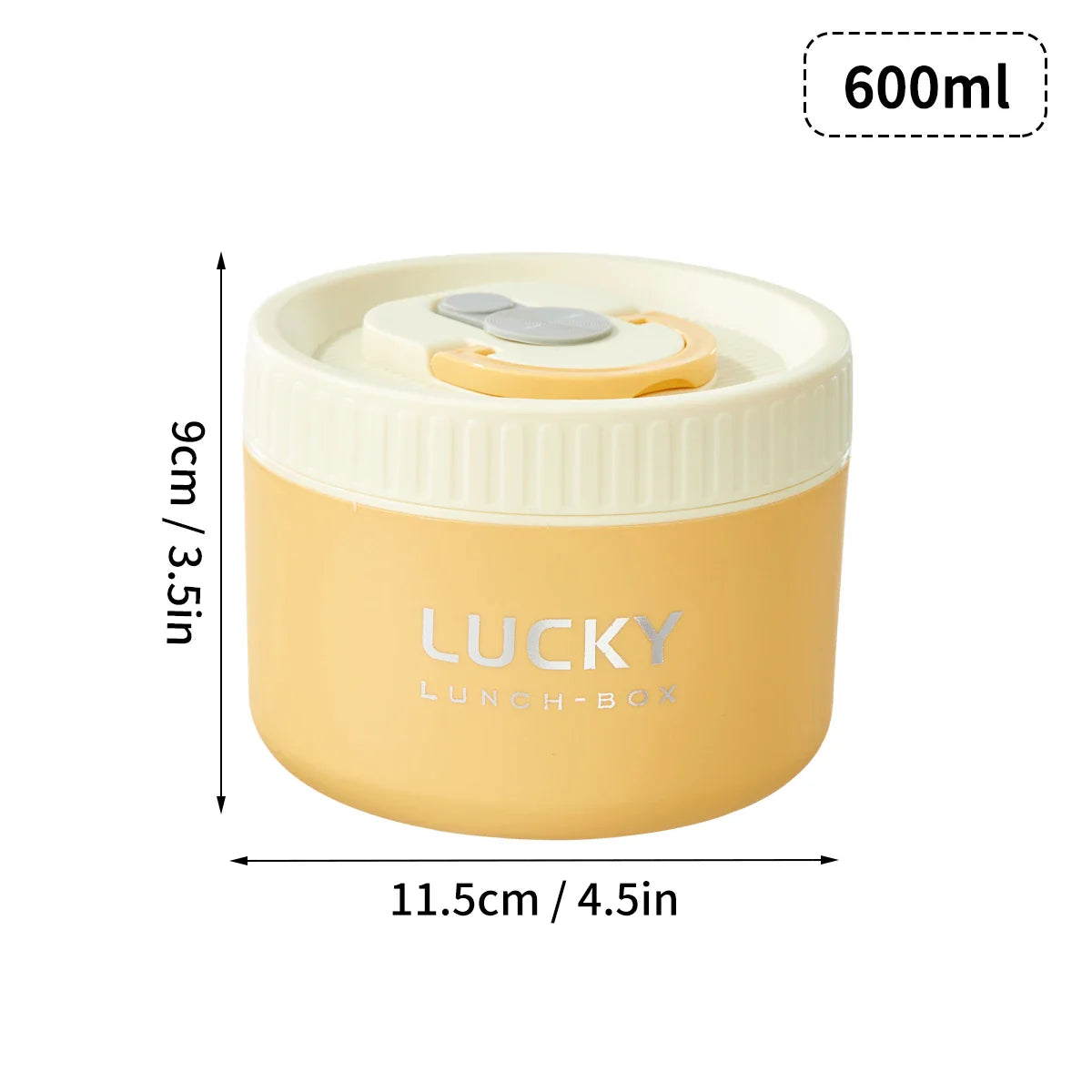 Lonchera térmica portátil sellada WORTHBUY para niños, apilable, apta para microondas, de acero inoxidable 304, contenedor de alimentos aislado.