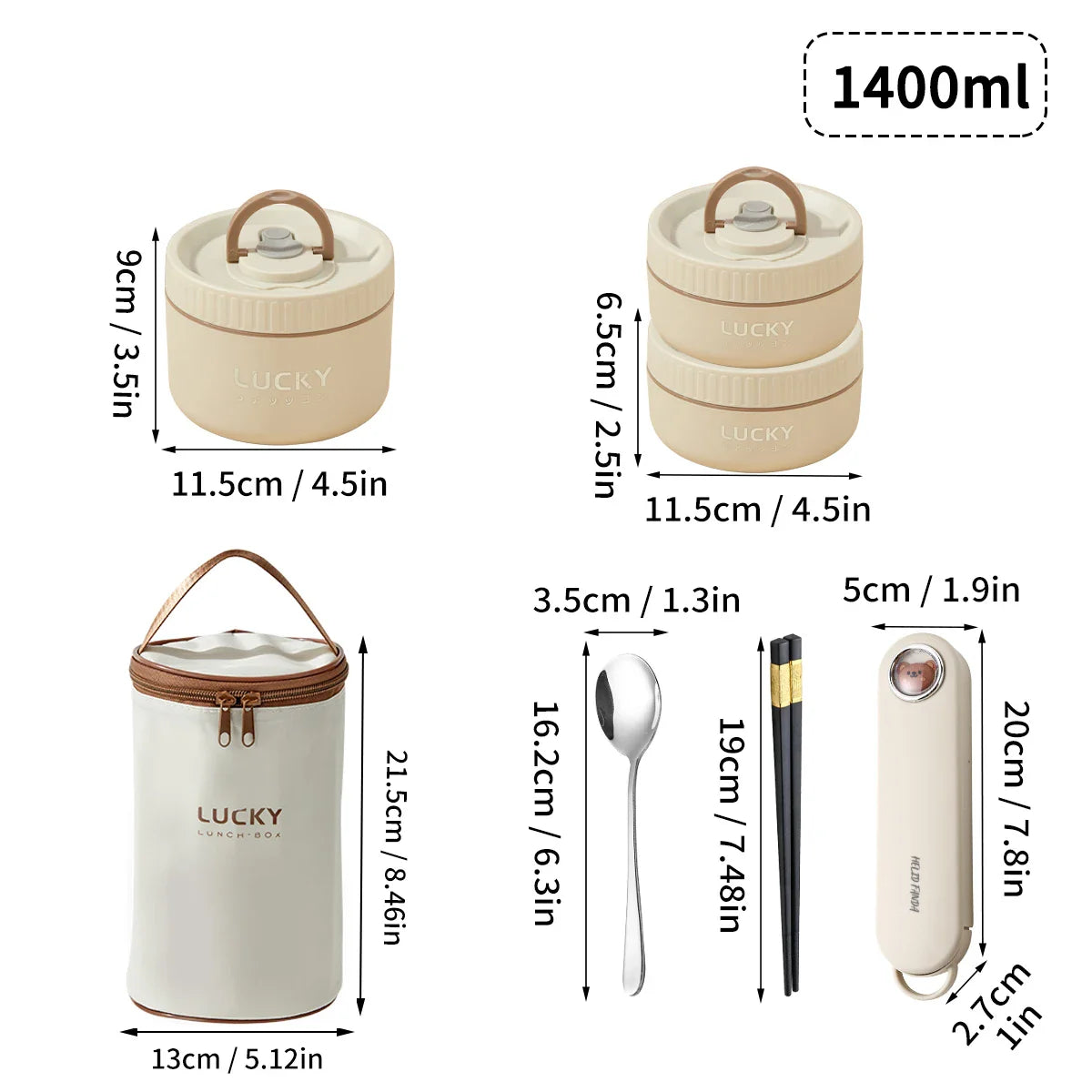 Lonchera térmica portátil sellada WORTHBUY para niños, apilable, apta para microondas, de acero inoxidable 304, contenedor de alimentos aislado.