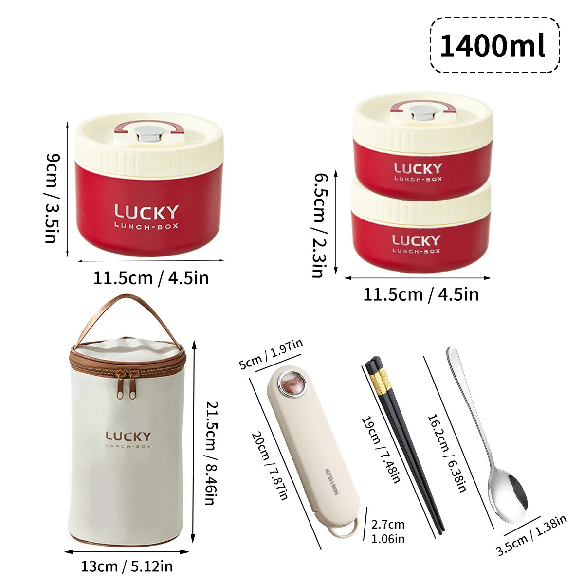 Lonchera térmica portátil sellada WORTHBUY para niños, apilable, apta para microondas, de acero inoxidable 304, contenedor de alimentos aislado.