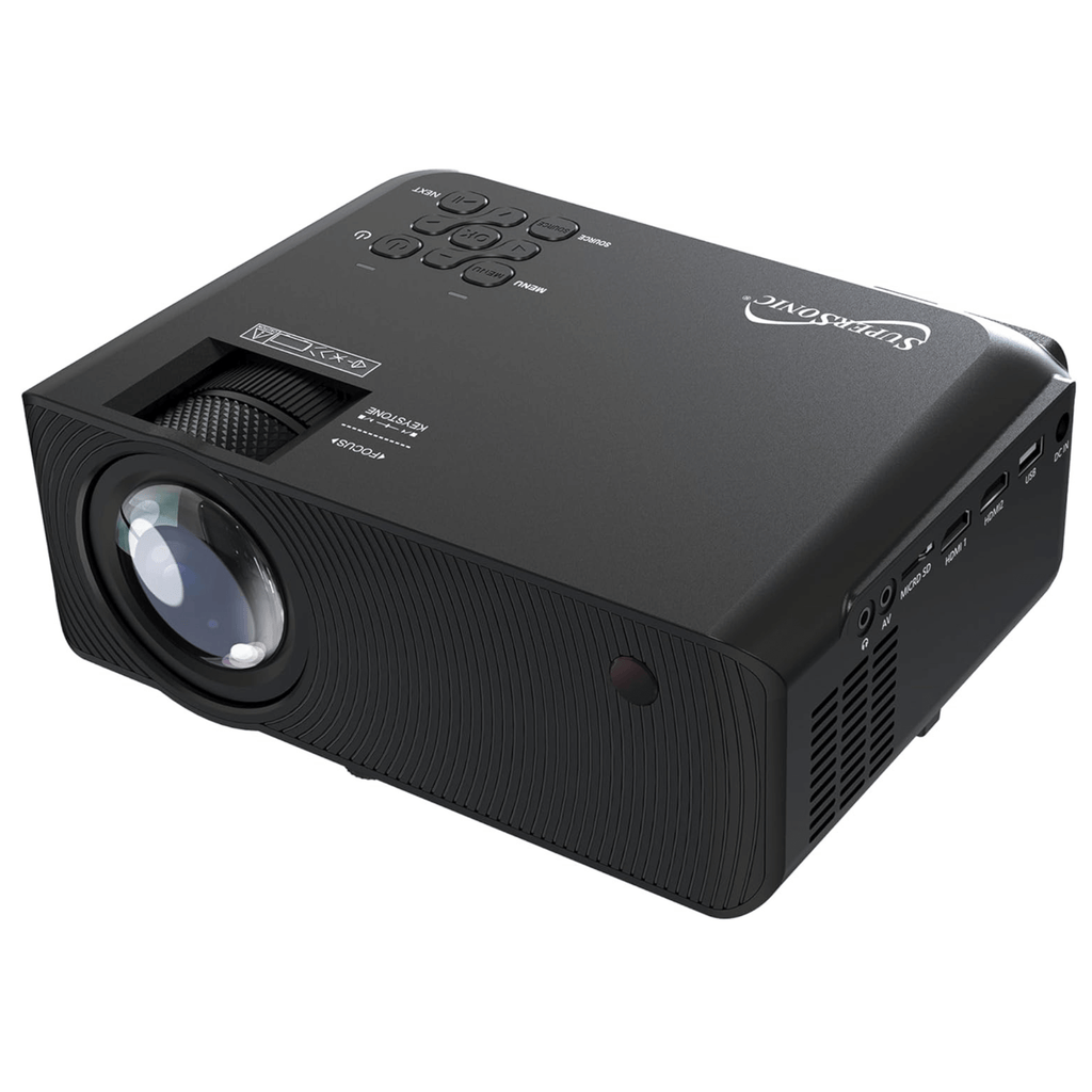 Supersonic Home Theater Projector with Bluetooth