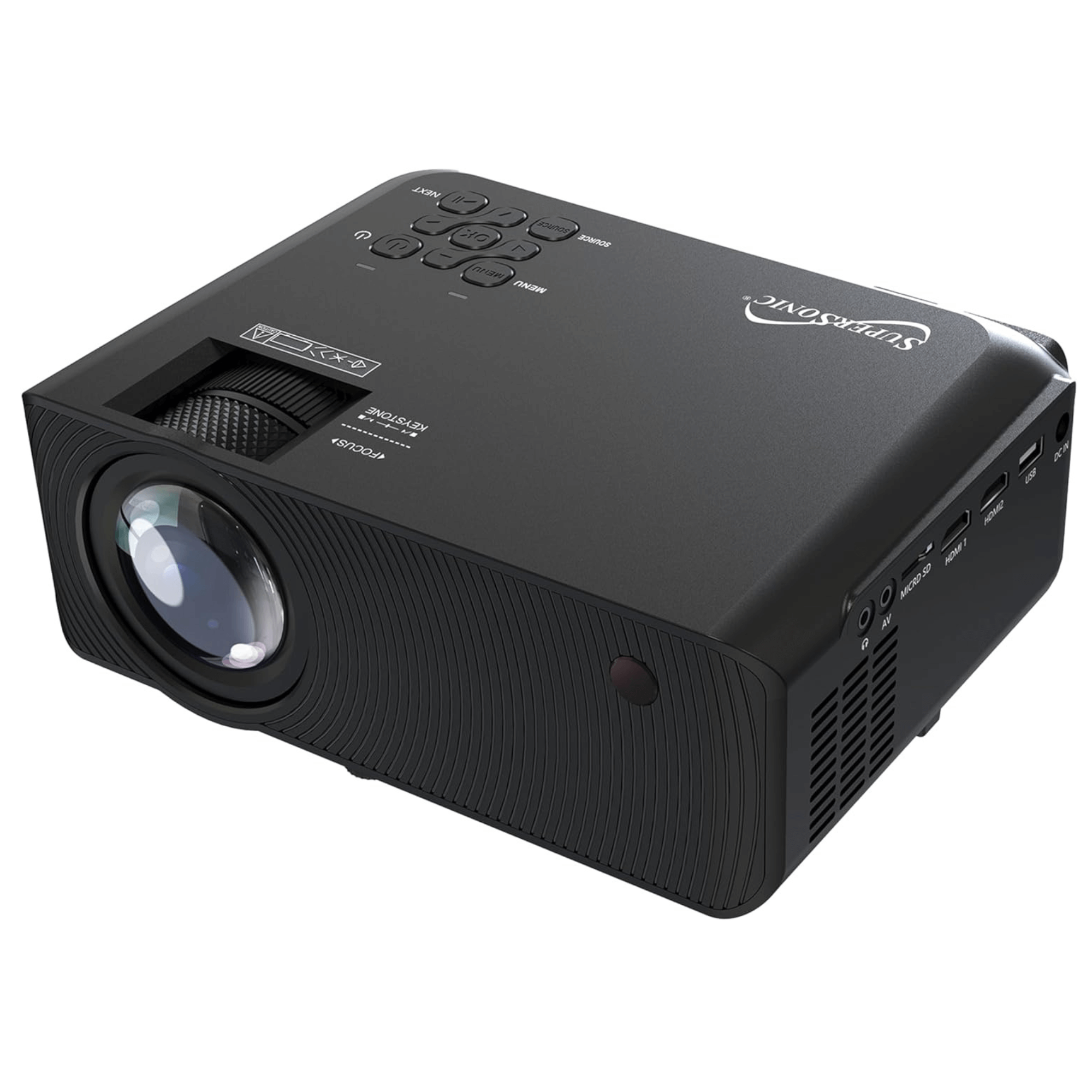 Supersonic Home Theater Projector with Bluetooth