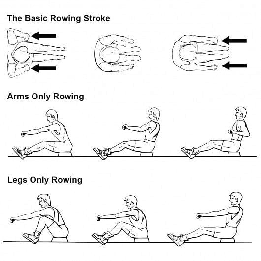 Resistencia al oxígeno ajustable del remo magnético plegable