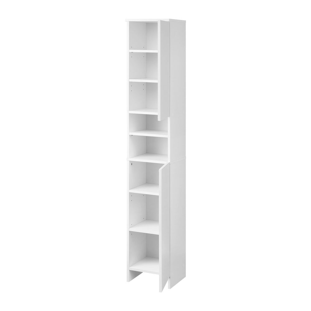 NNEED Bathroom Cabinet Tall Slim White