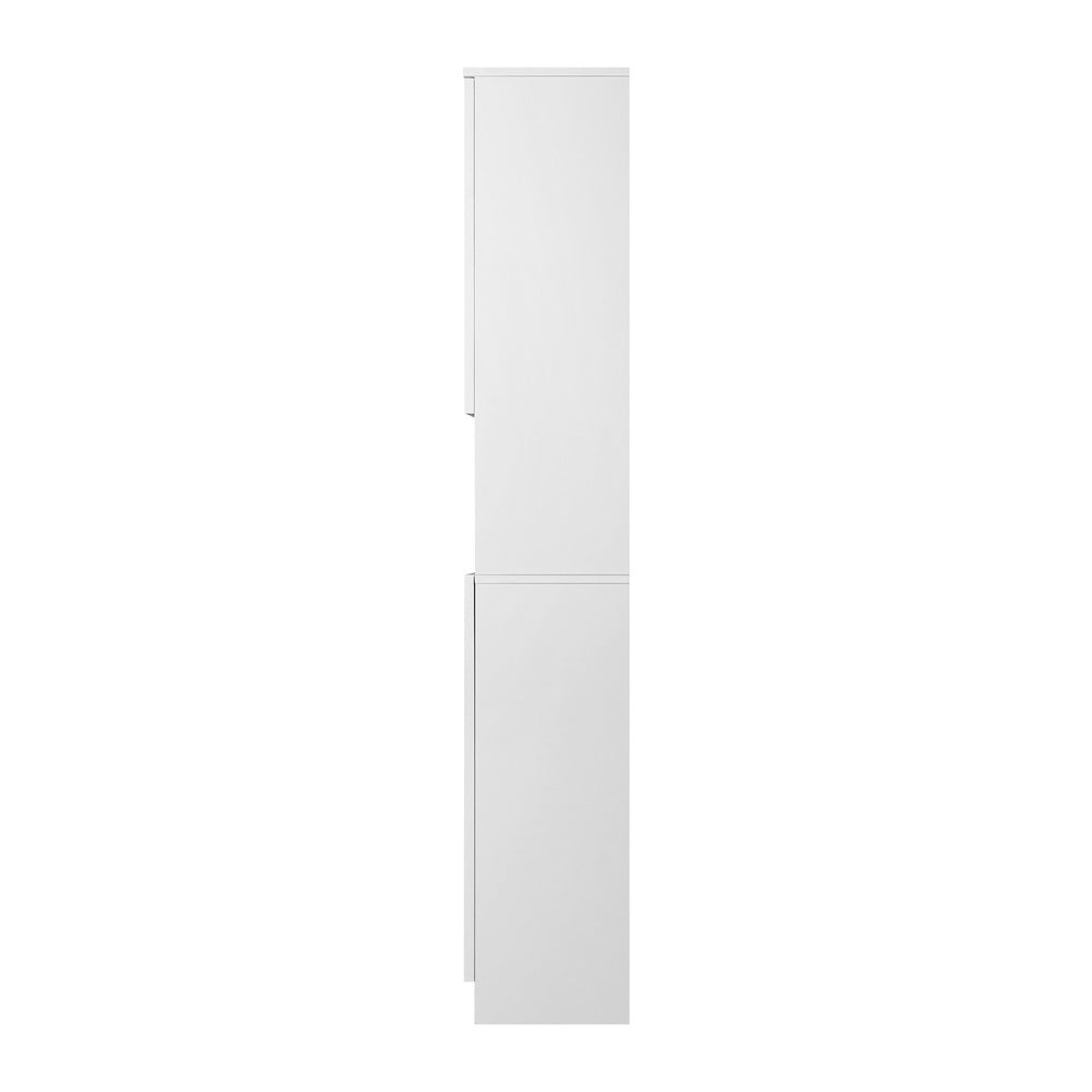 NNEED Bathroom Cabinet Tall Slim White