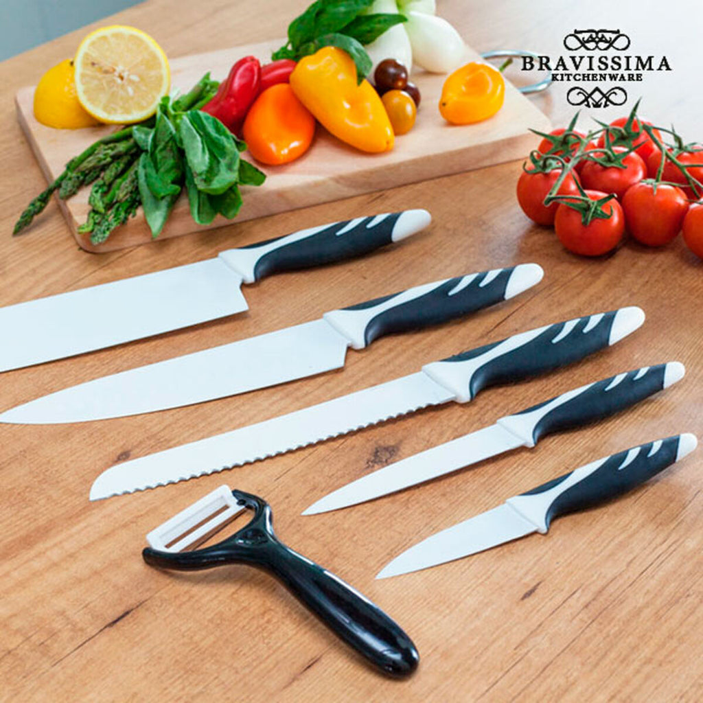 Juego de cuchillos Bravissima Kitchen Swiss Chef (6 piezas)