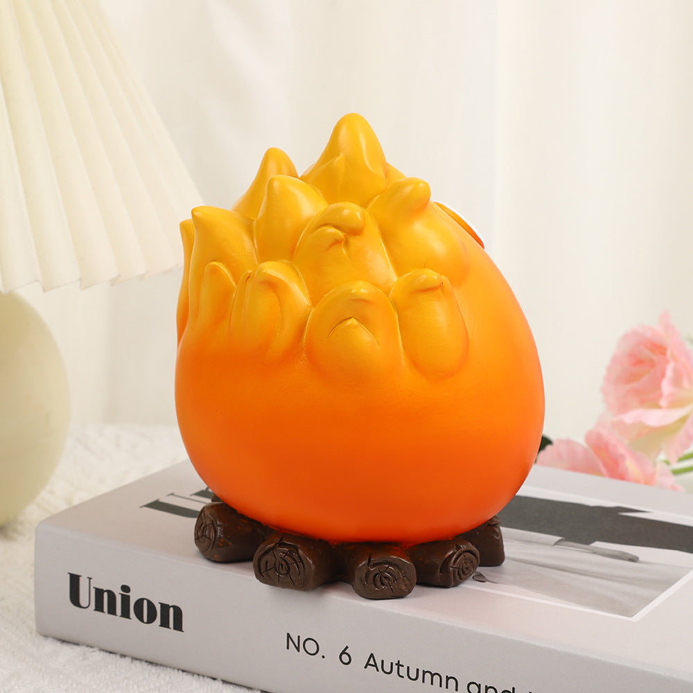 NNEDSZ - Bandeja para llaves con forma de llama de dibujos animados creativa: almacenamiento divertido y decorativo para la entrada o la sala de estar 